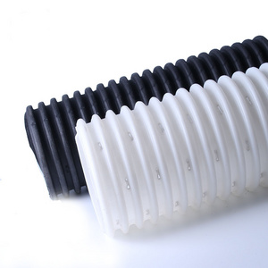 HDPE 2" 3" 4" perforated corrugated drainage pipe for seepage drainage