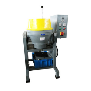 Low cost centrifugal disc polishing machine Dry and Wet finishing machine centrifugal disc finishing machine