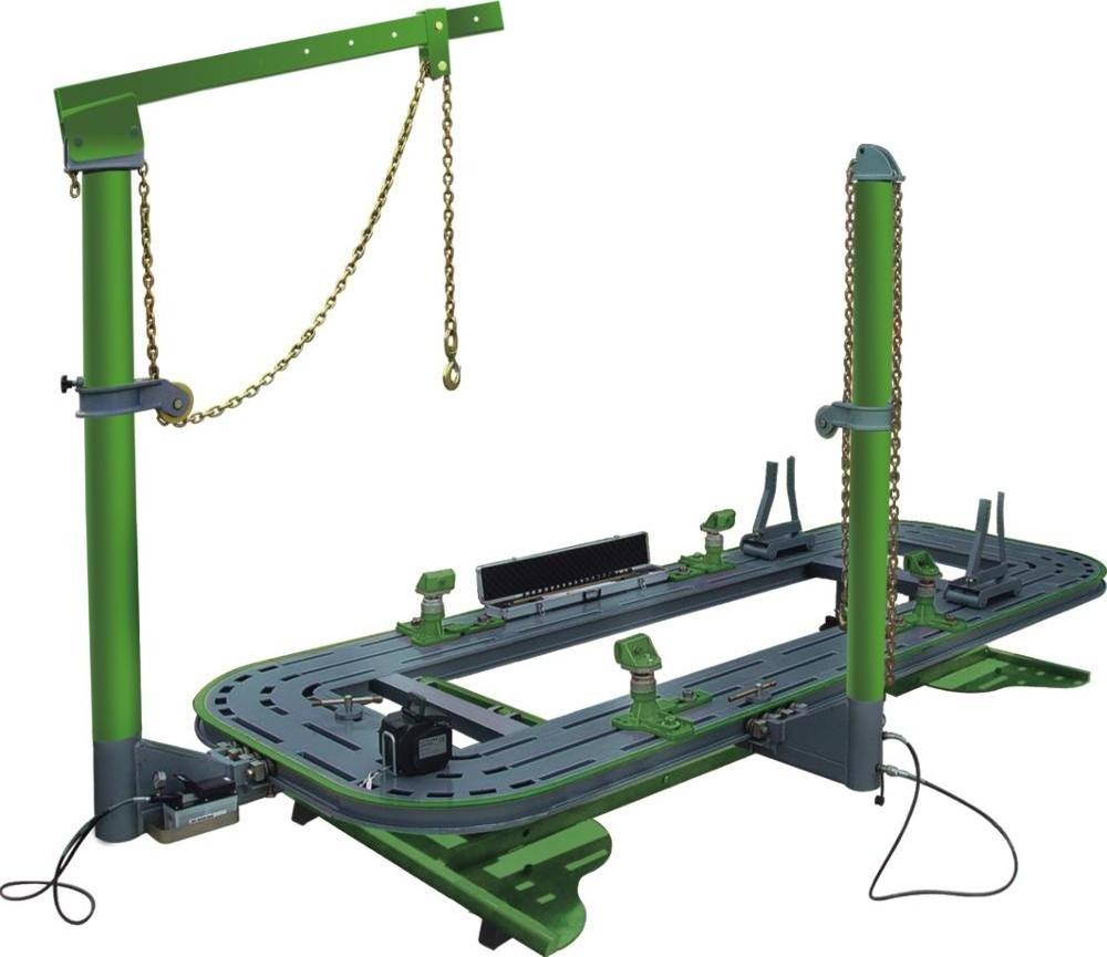 car body crush repair bench/frame pulling /puller frame machine HCK7