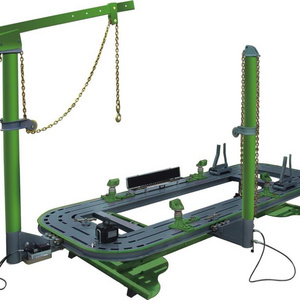 car body crush repair bench/frame pulling /puller frame machine HCK7