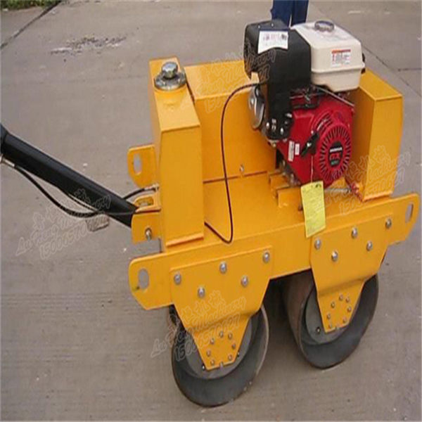 Construction & Real Estate  Road Roller fHonda engine hand compact road roller/ 2 ton vibrarom China double drum for good price