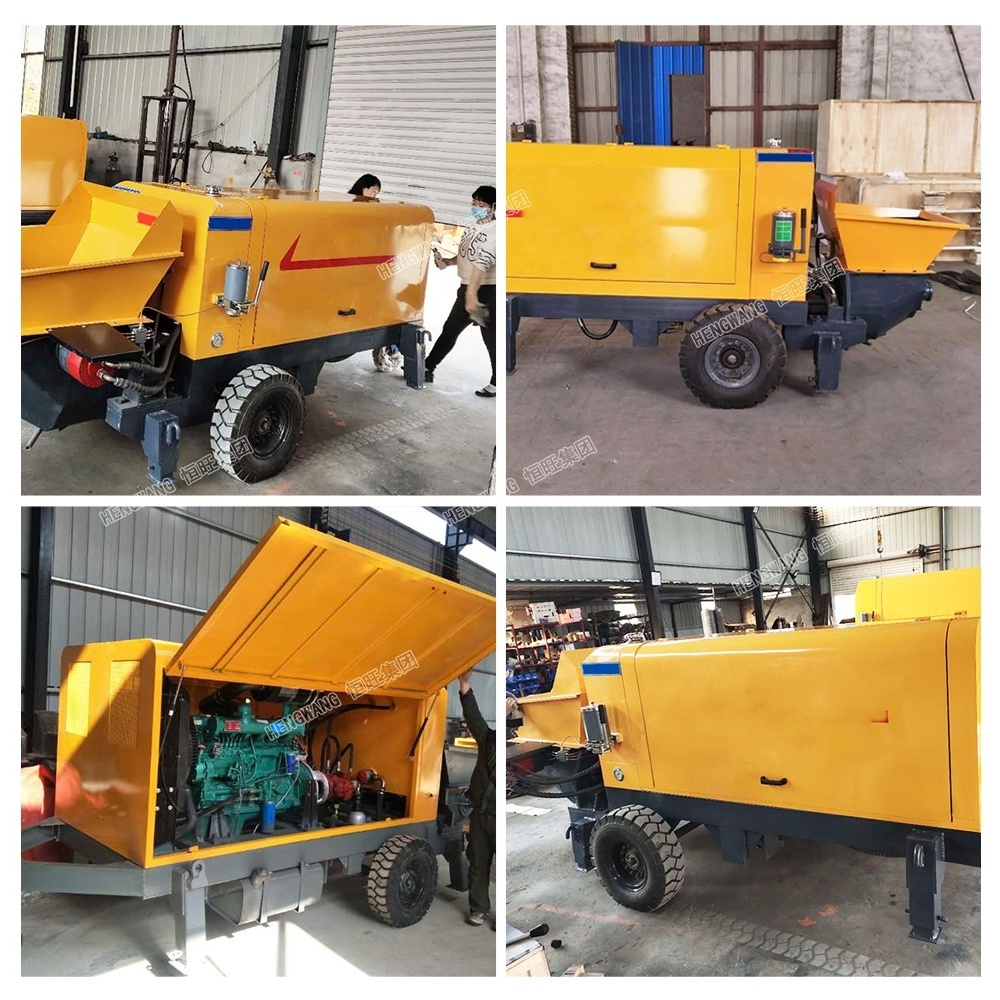 Good performance mini concrete pump machine for sale