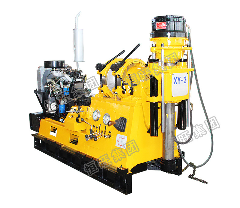 XY-3 Mobile track Water Well  drill rig  Mobile crawler drilling rig