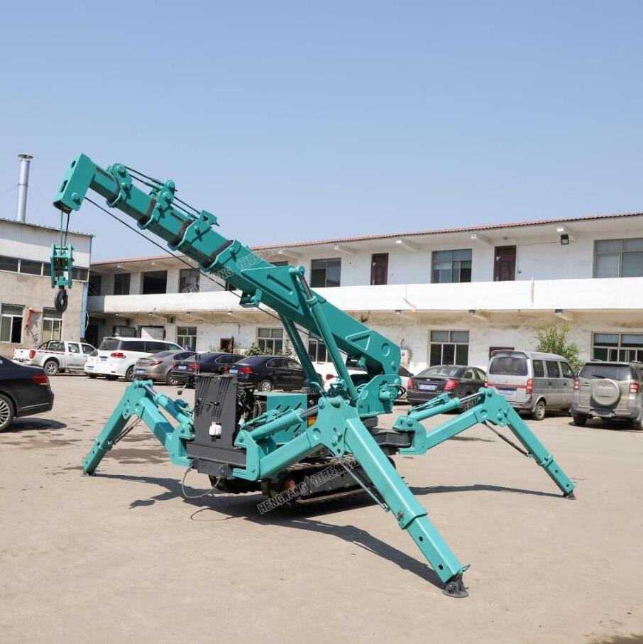 3 ton Mini spider crane and lifting crane for sale