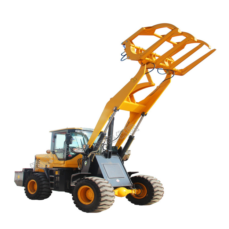 Sugarcane Loader/Wheel Loader With Wooden Fork/Farm Sugar Cane Loader