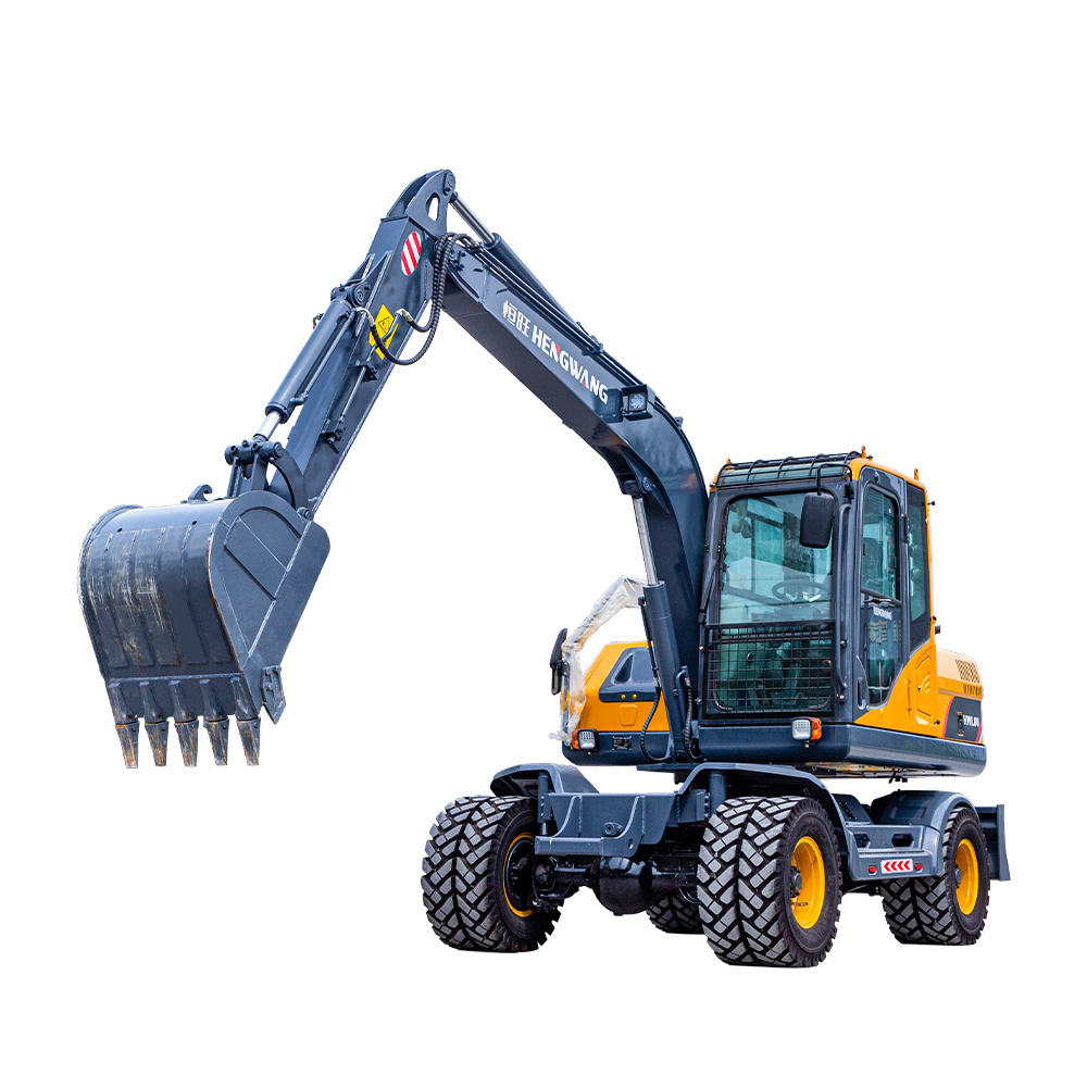 Earthwork construction tire excavator Mini Digger Wheeled Excavators