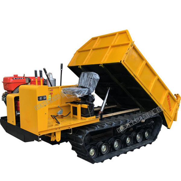 Diesel power crawler small truck dumper/mini dump truck