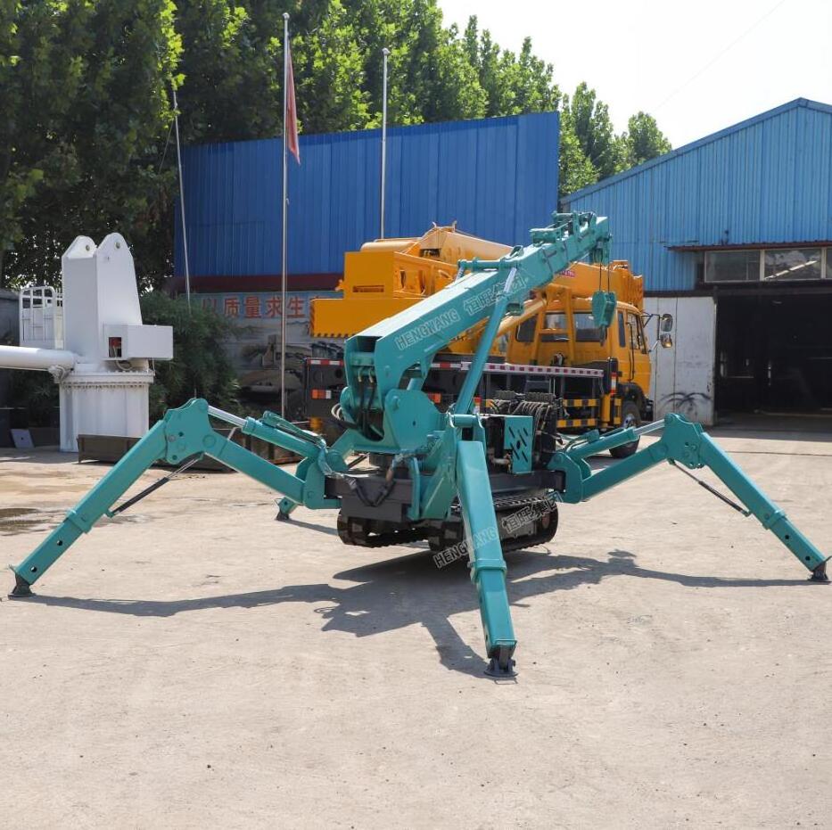 3 ton Mini spider crane and lifting crane for sale