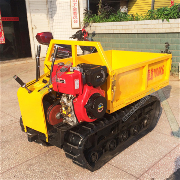 Diesel power crawler small truck dumper/mini dump truck