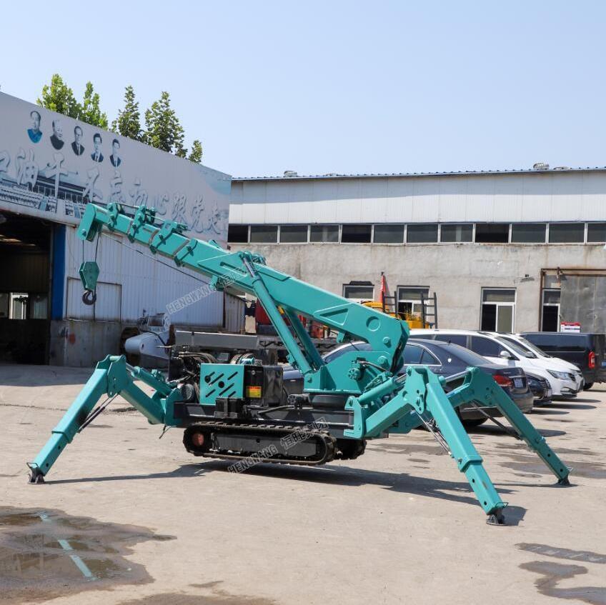 3 ton Mini spider crane and lifting crane for sale