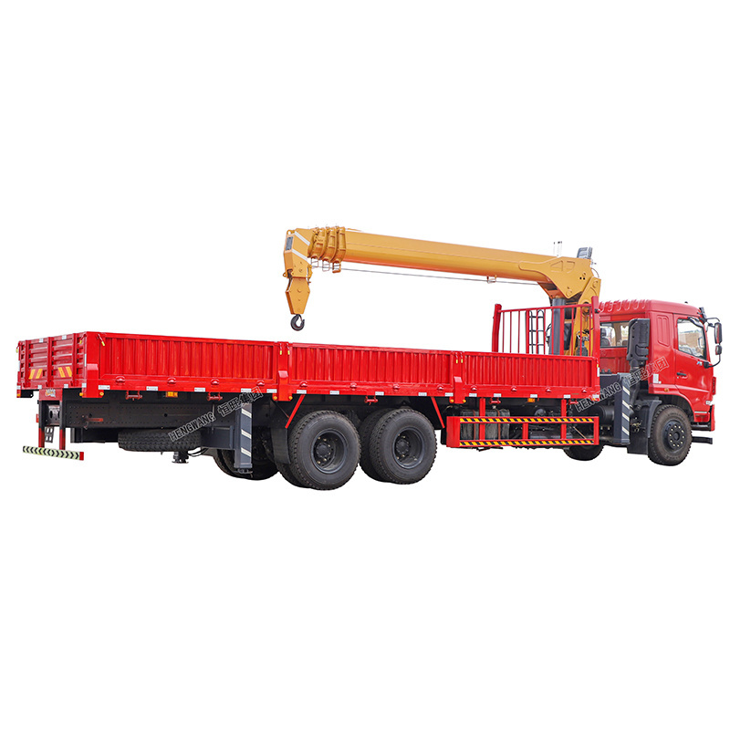 12ton hydraulic manipulator lifting mobile truck mounted crane