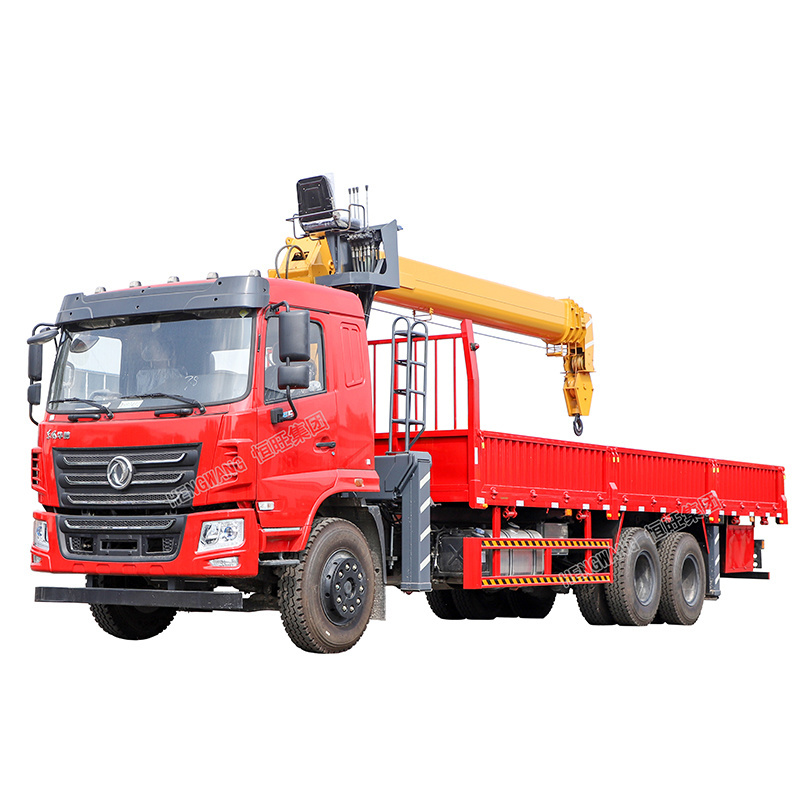 12ton hydraulic manipulator lifting mobile truck mounted crane