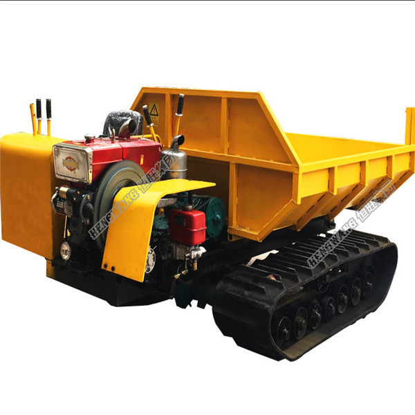 Farming heavy equipment mini crawler tractor dumper truck