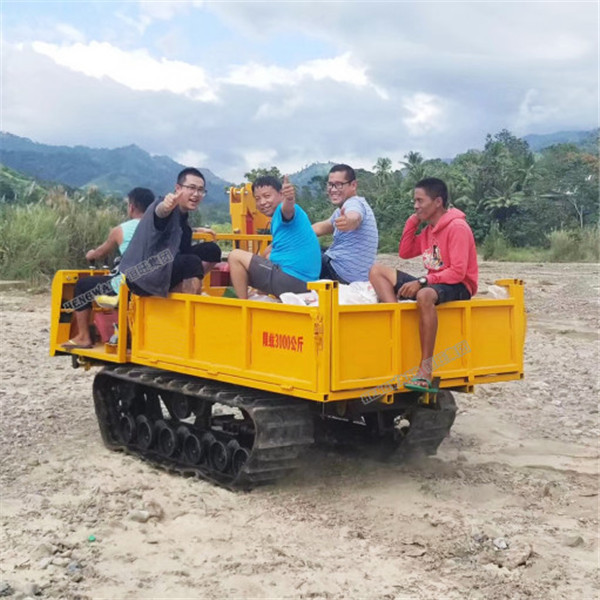 Farming heavy equipment mini crawler tractor dumper truck