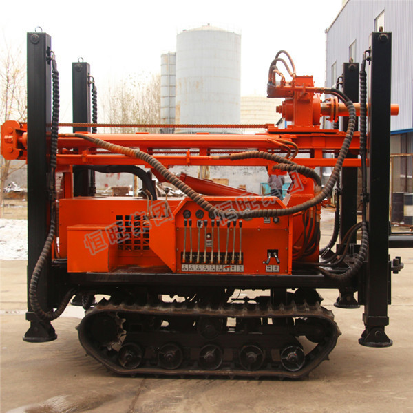 Soil rock DTH borehole small full pneumatic portable drilling rig for mining