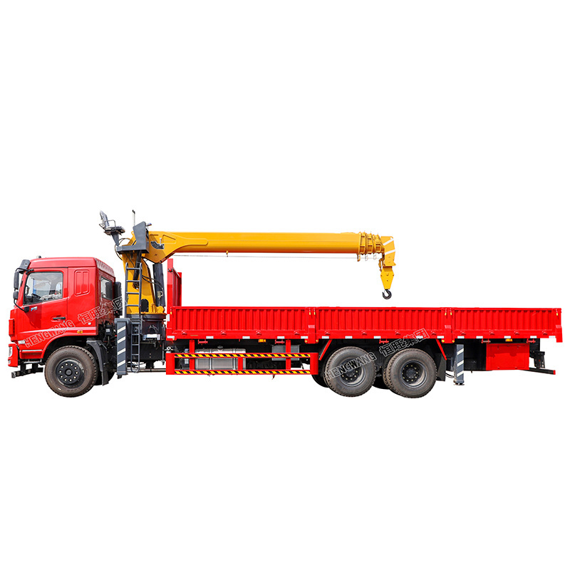 12ton hydraulic manipulator lifting mobile truck mounted crane