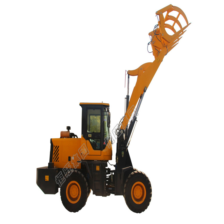 Sugarcane Loader/Wheel Loader With Wooden Fork/Farm Sugar Cane Loader