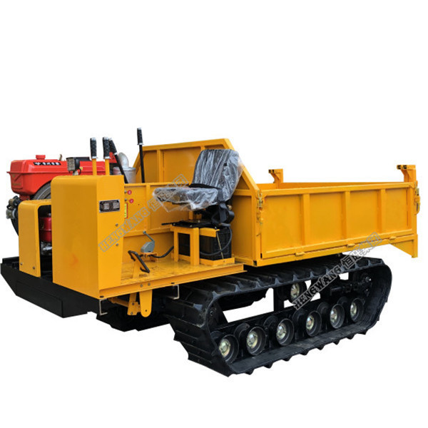 Diesel power crawler small truck dumper/mini dump truck