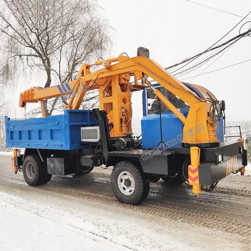 5 tons 8 tons 13 tons wheeled excavator truck mounted excavator