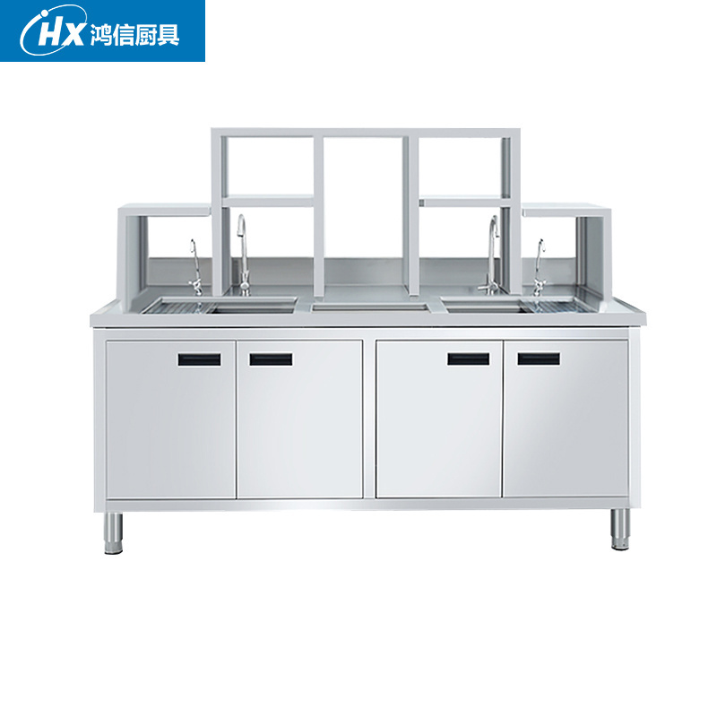 Commercial milk tea bar counter  milk tea shop bubble tea equipment restaurant bar counter