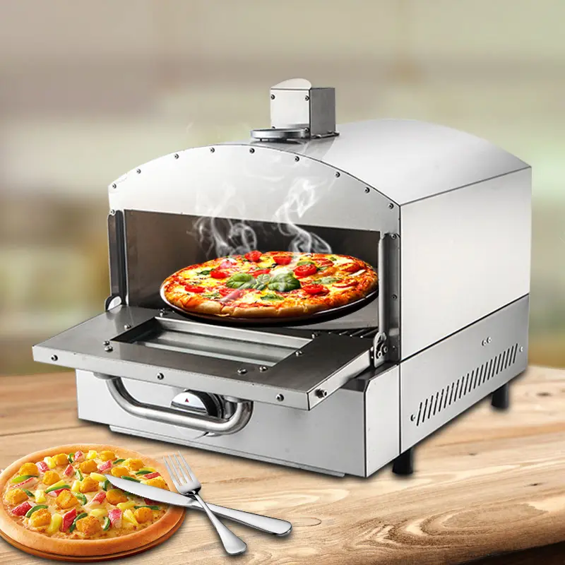 Portable gas pizza oven 12-inch gas pizza oven used for baking and pizza gas oven