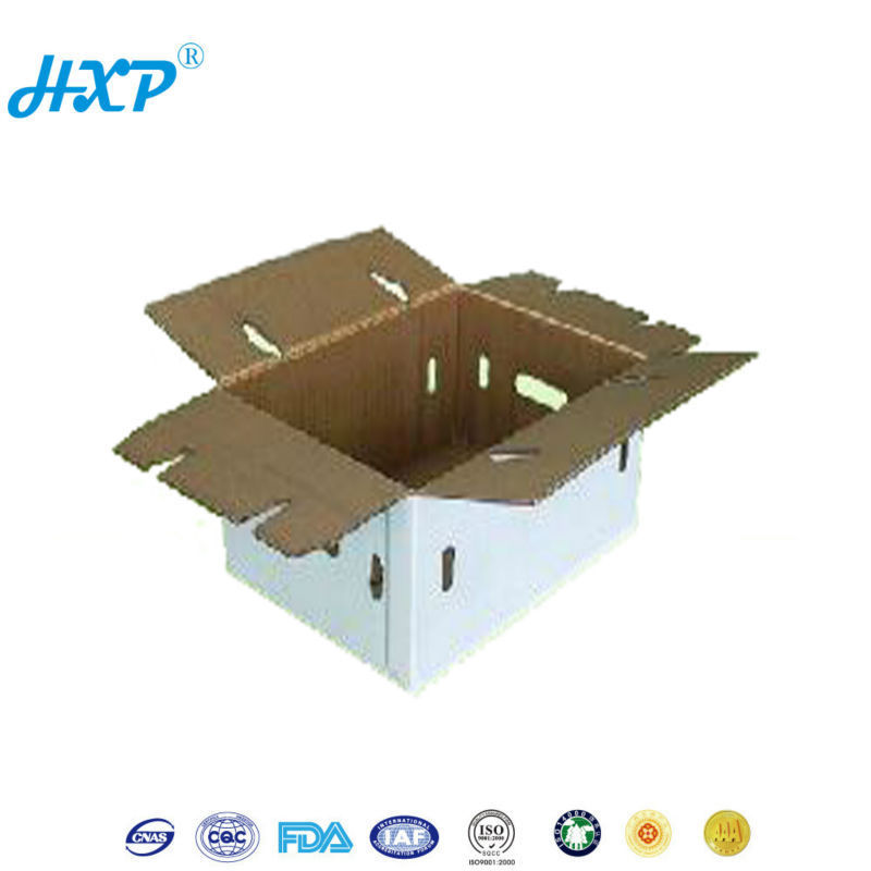 Promotion custom shrimp packaging box wax coated seafood boxes