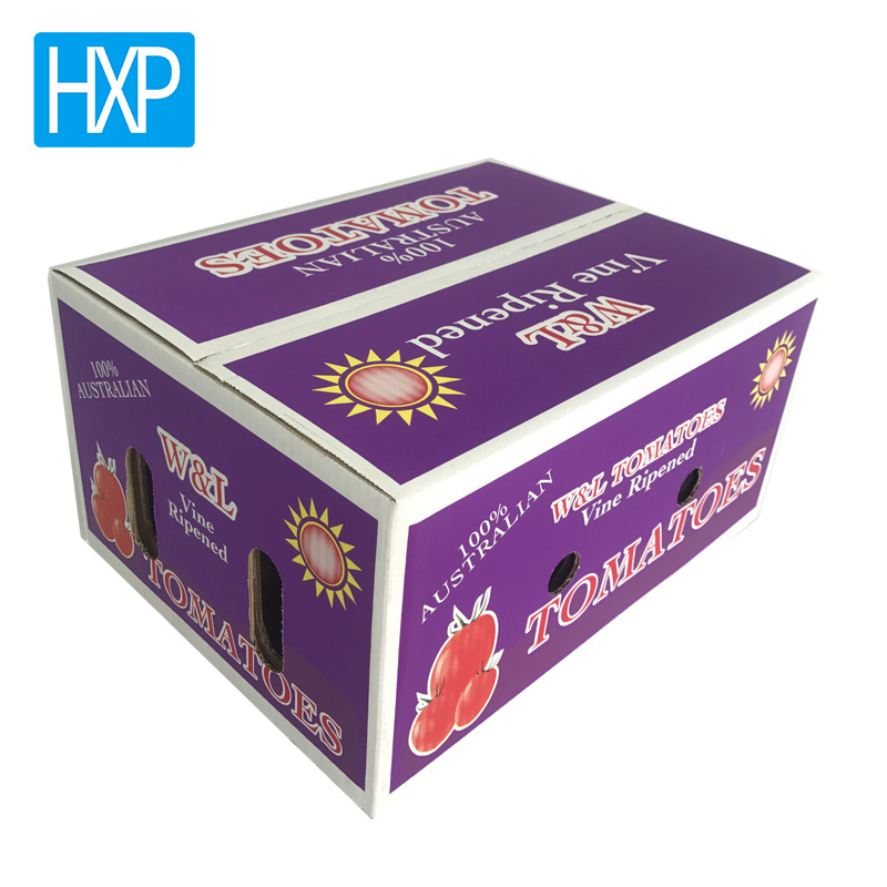 Tomato packing boxes fruit packaging cardboard boxes