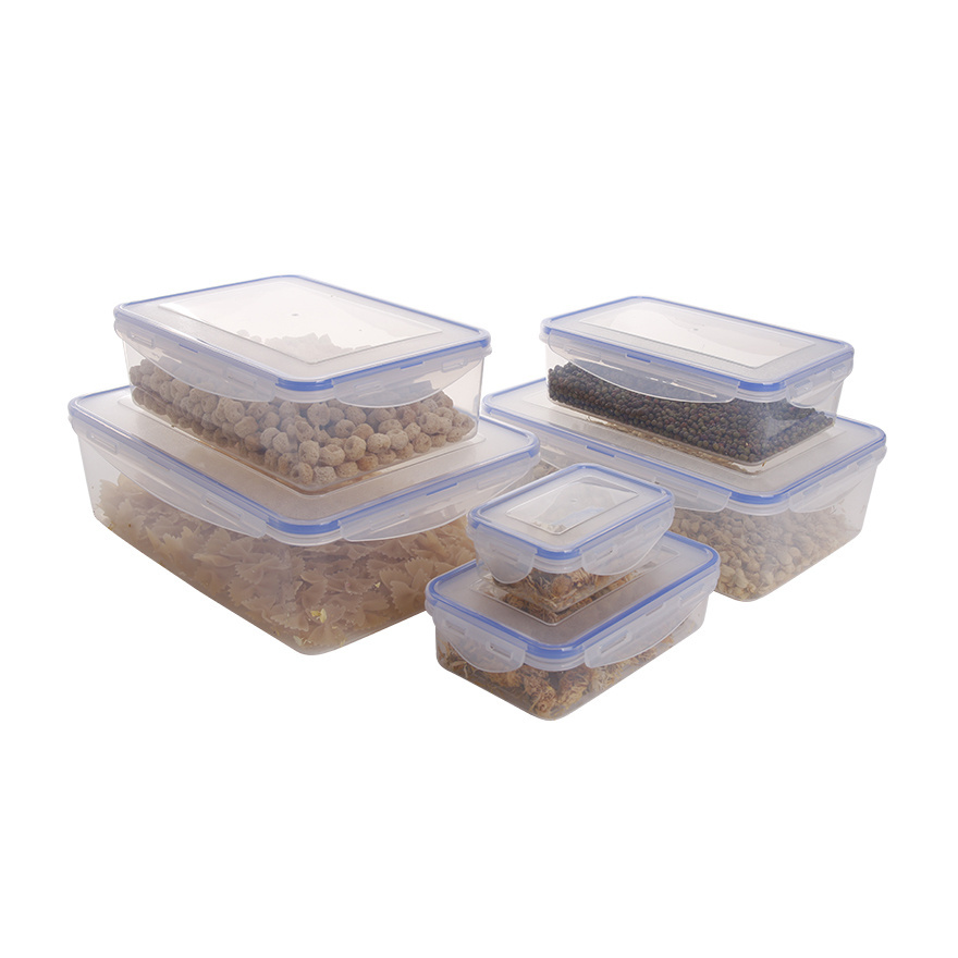 LOCK plastic lunch box, sealed refrigerator storage box, large capacity