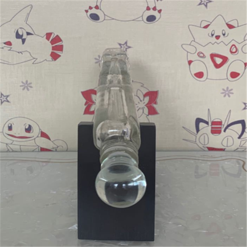 small 350ml gun shape whisky glass bottle