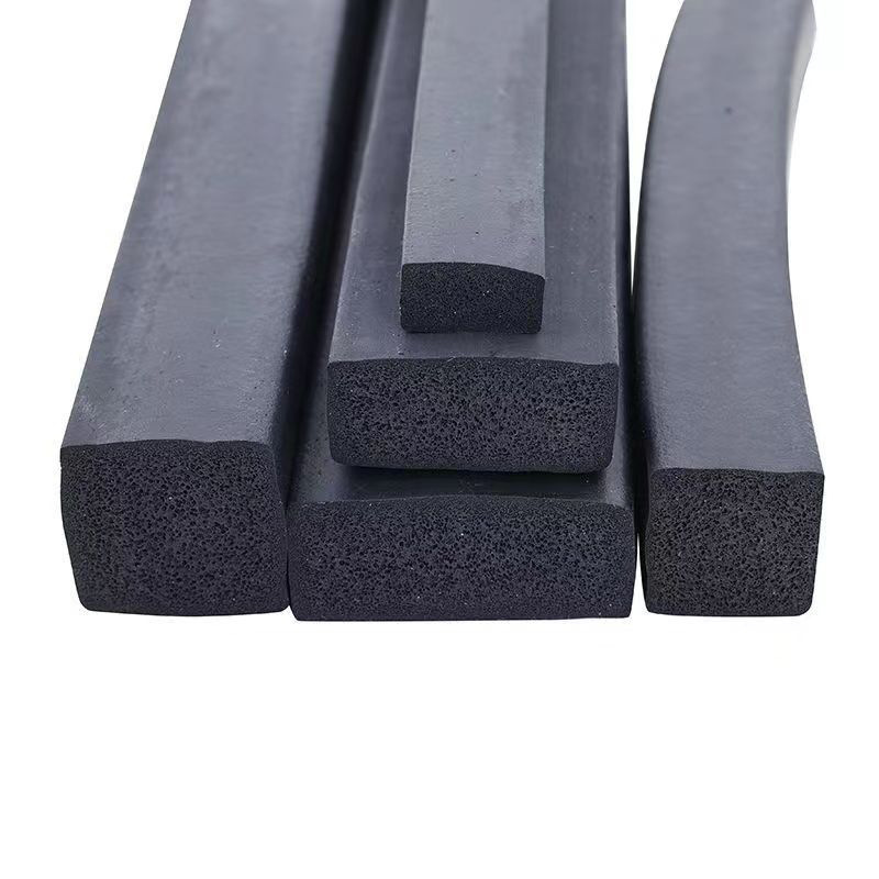 D Shape EPDM Foam Rubber Seal with Tape Self-Adhesive Rubber Weather Stripping for Boat, Auto, Garage Doors/Window and More