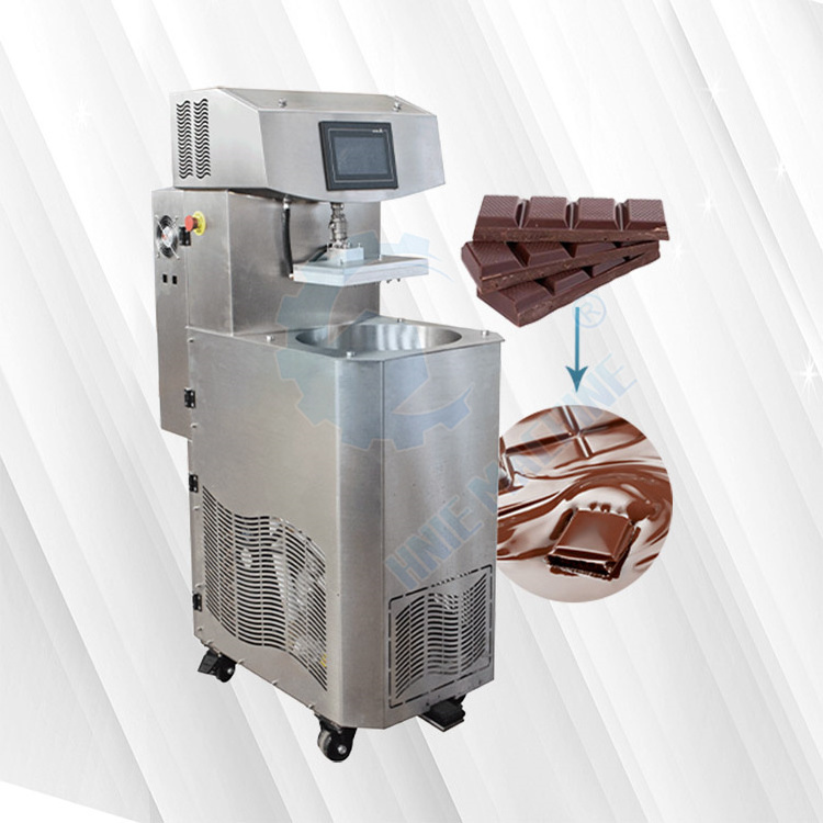 Easy to Operate Commercial Large Melt Spread 10kg Chocolate Making Machine Continuous Temper Machine