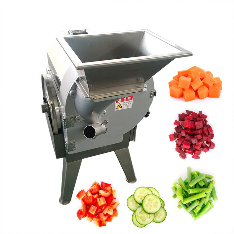 Low Price Electric Vegetable Potato Slicer Shredder Cutting Machine Cassava Chips Vegetable Dicing cubes cutter chopper Machine