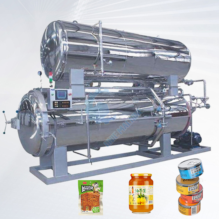 Electric Steam Drink Sterilization Pot Commercial Pressure Canner Food Sterilizer Mini Retort Machine Juice