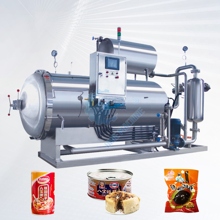 Electric Steam Drink Sterilization Pot Commercial Pressure Canner Food Sterilizer Mini Retort Machine Juice