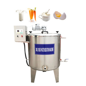 Professional Small 100 Litre 150l Fresh Milk Cheese Process Vat Batch Tank Pasteurize Machine with Cooling