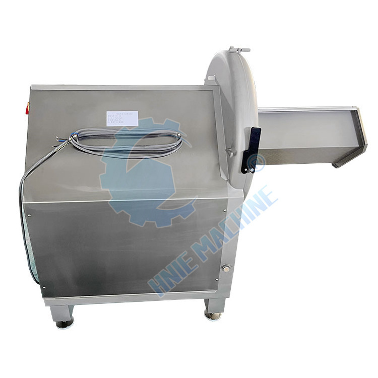 Industrial High Speed Motor Frozen Mutton Beef Pork Sausage Slicer Machine Cooked Chicken Breast Meat Slicer