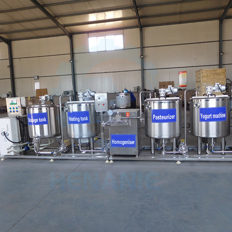 Fully automatic industrial greek yogurt production line milk maker machine dairy product yogurt make machine