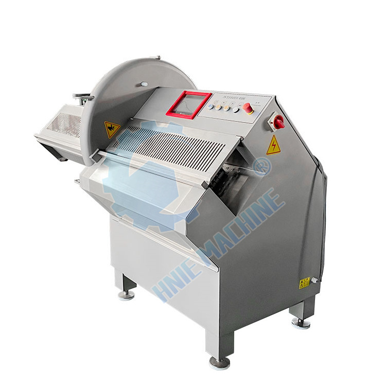 Industrial High Speed Motor Frozen Mutton Beef Pork Sausage Slicer Machine Cooked Chicken Breast Meat Slicer