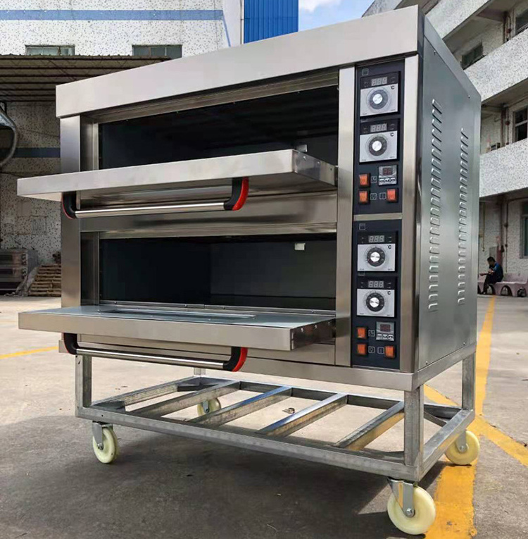 Horno De Pan Para Panaderia Pizza Industrial Pastry Confectionery Gas Cake Oven Manufacturer for Bakery