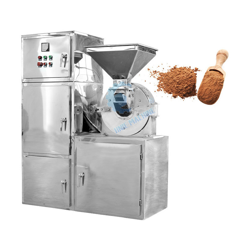 Small Seed Crusher Rice Straw Spice Powder Make Grind Pulverizer Machine for Whole Wheat Flour