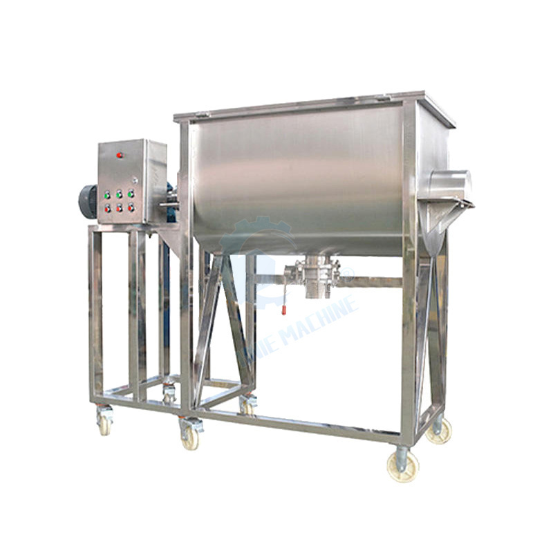 Dry Powder Stainless Steel Mix Machine 500l 200 300 L Ribbon Blender Food Powder Spice Mixer with Spray