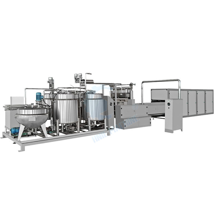 Sale Automatic Bubble Gum Jelly Taffy Candy Line Collagen Gummy Production Machine for Candy