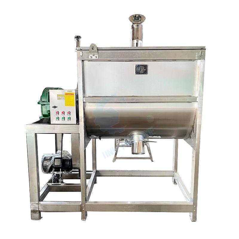 Dry Powder Stainless Steel Mix Machine 500l 200 300 L Ribbon Blender Food Powder Spice Mixer with Spray