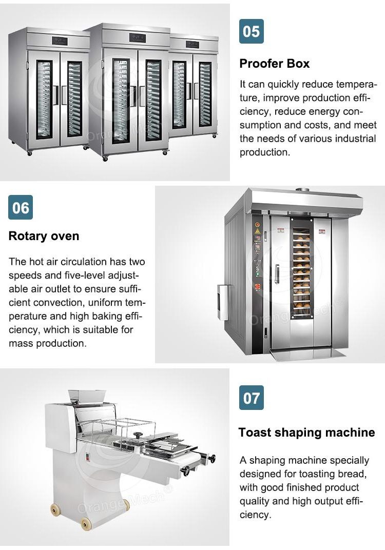 ORME Full Set Bakery and Pastry Equipment Large Complete Commercial French Bread Make Machine