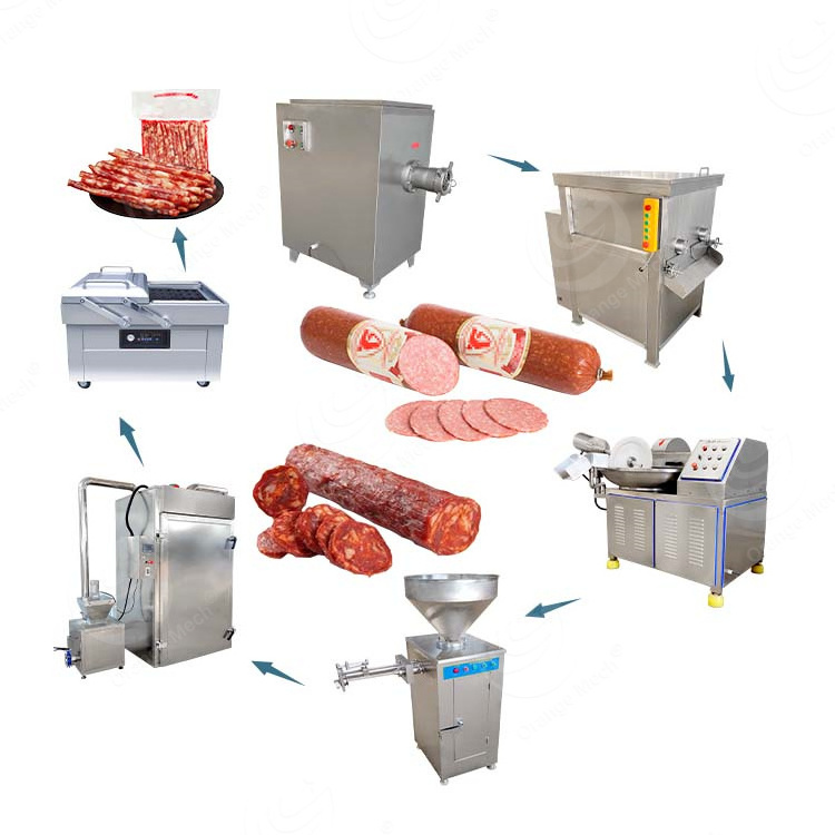 ORME Pneumatic Sausage Ham Stuffer Precio Embutidora Industrial De Chorizo Automatique Beef Sausage Make Machine