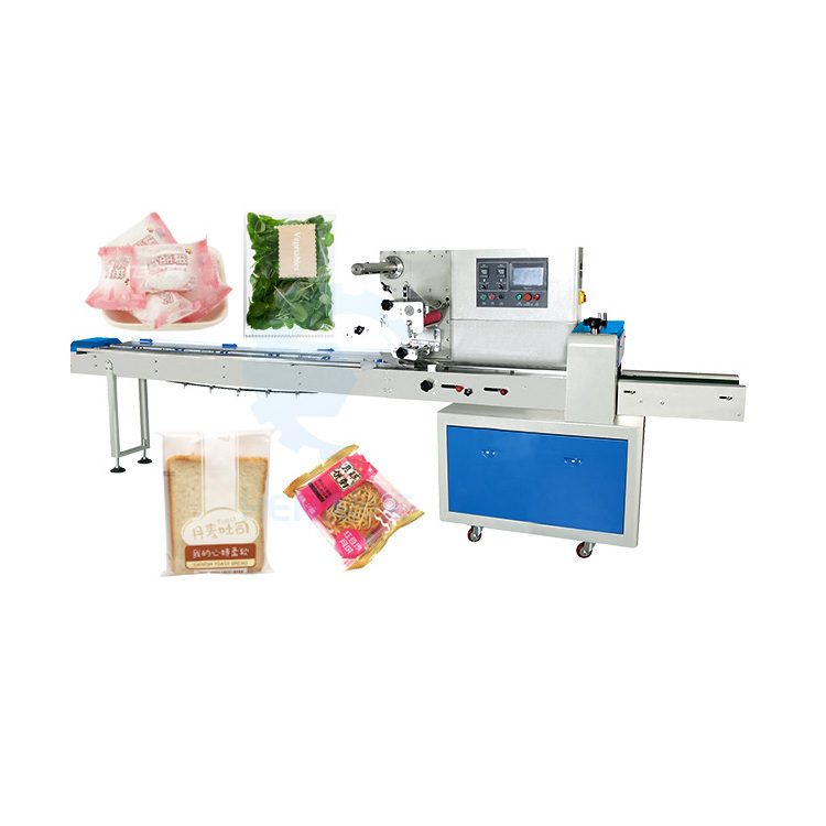 Lettuce Pillow Bag Counting Taffy Candy Mini Flow Small Pack Chocolate Lollipop Wrapping Machine