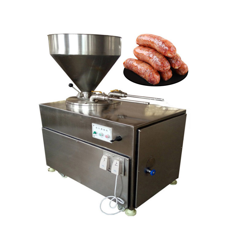 Factory Price Hydraulic Automatic Meat Sausage Making Machine Hot Dog Maker 30 Liter Sausage Filling Stuffer