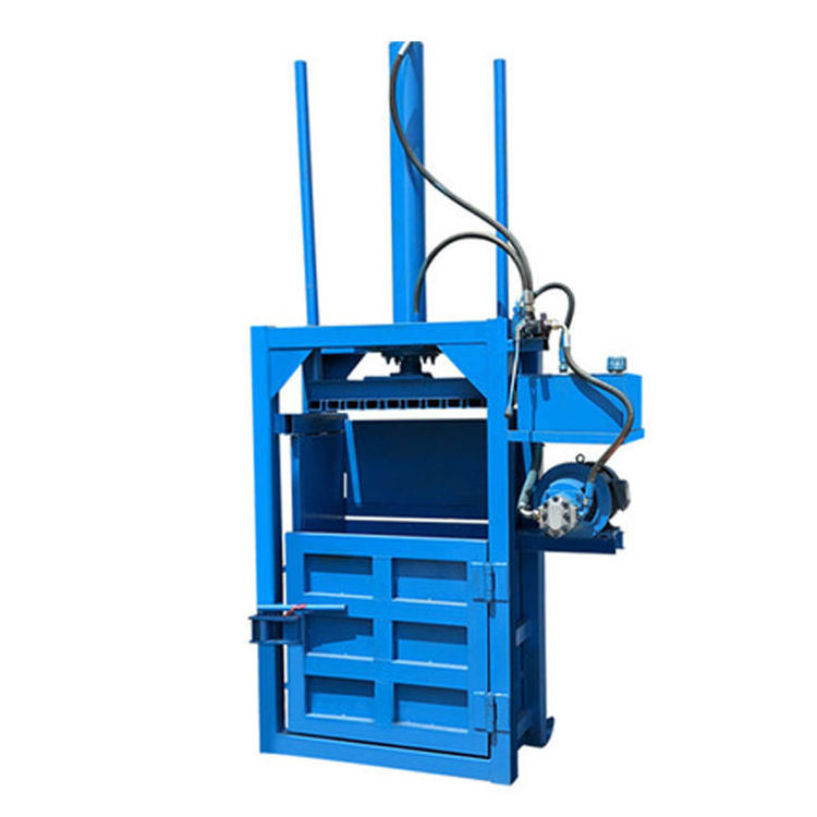 Hydraulic Packing Baler Machine Metal Paper Rags Scrap Used Clothes Wastelow Profile Cardboard Baler