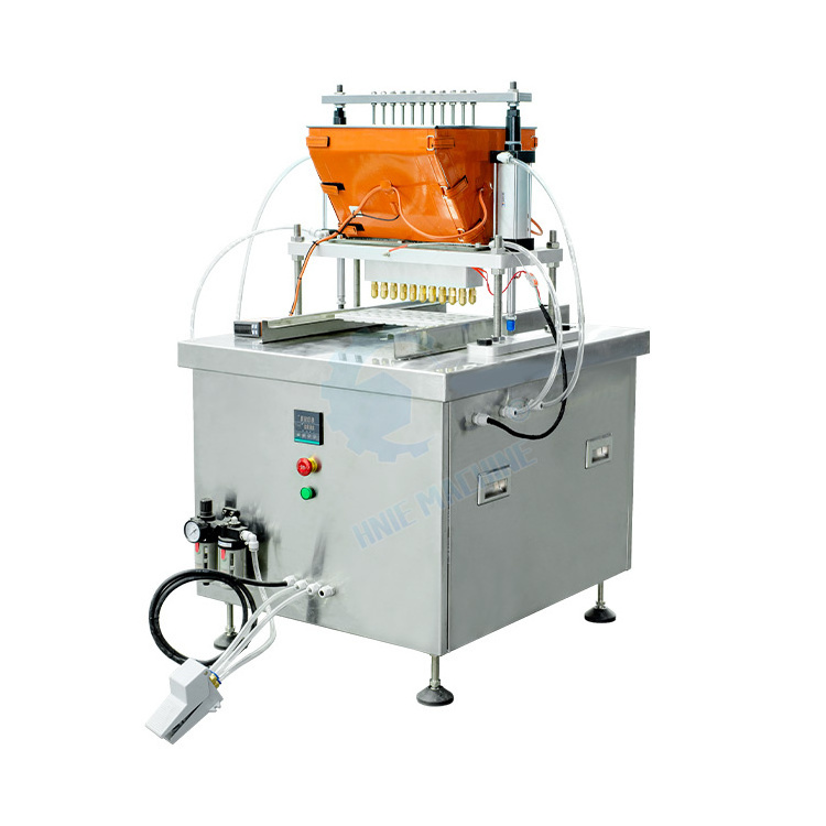 Rainbow Sour Belt Chocolate Sweet Make Semi Automatic Lollipop Center Fill Hard Candy Pour Machine