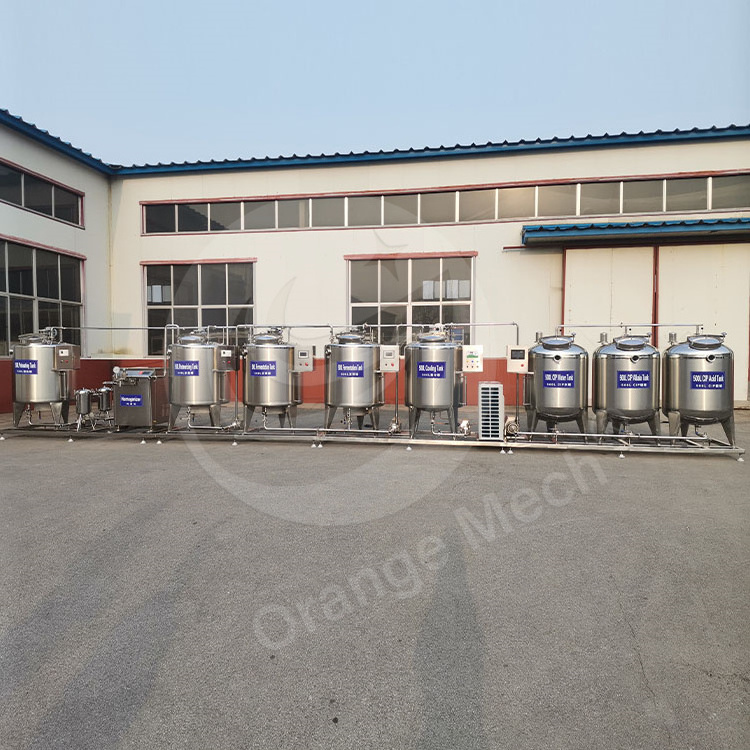 Fully automatic industrial greek yogurt production line milk maker machine dairy product yogurt make machine